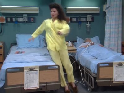 What happened in here? 
/ Nothing!  Nothing! - The Nanny