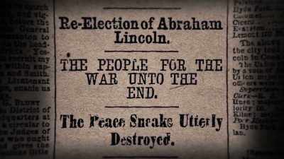 What has happened over
time is that people's - Abraham Lincoln