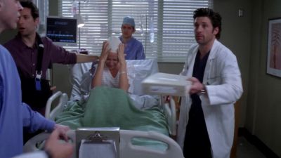 - what happened?
- The patch must have blown. - Grey's Anatomy