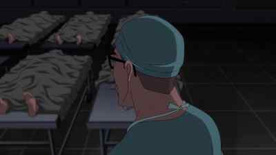 What happened to this body?
It was here a minute ago. - Justice League: Gods and Monsters