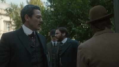 What happened to
your uniform, Captain? - The Alienist