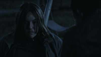 What happened with your dad
was ruled self-defense. - The Walking Dead: World Beyond