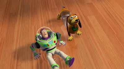 What happened Woody's been shelved - Toy Story 2