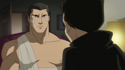 What happened to you Are you okay - Batman vs  Robin