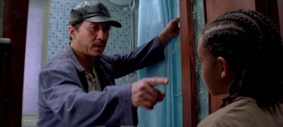 What happened to your eye I ran into a poleInteresting pole - The Karate Kid