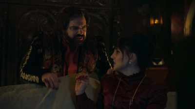 What happens in that is
I'm sat there, - What We Do in the Shadows