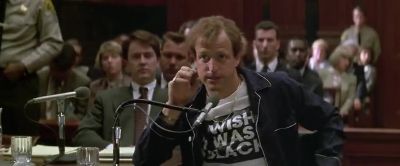 What has this have to do with the DeLorean trial - The People vs  Larry Flynt