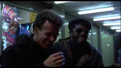 What have you got there, Clarence, huh? - RoboCop