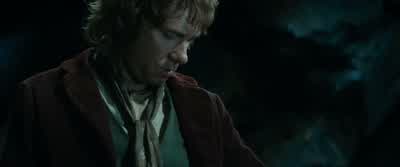 What have I gotin my pocketThat's no fairIt's not fair It's againstthe rulesNow ask us another oneNo No no noYou said ask me a question Well that is my questionWhat have I got in my pocketGROANSThree guesses precious It must give usthreeThree guesses Very - The Hobbit: An Unexpected Journey