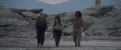 - What is he doing ?
- All your God talk terrified him. - Chillin Island