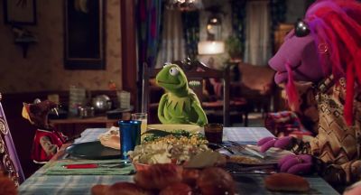 What is he doing up there - Muppets from Space