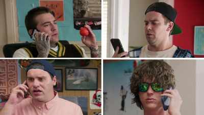 - What, is he dying or something?
- (line beeping) - The Real Bros of Simi Valley: The Movie
