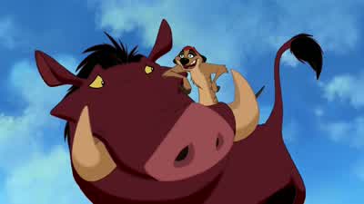 Hey Wait I have an ideaWhat if he helps WhatYou want to lend a voiceRoar Work with meLike thisCome on Do it again Do it again - The Lion King 2: Simba's Pride