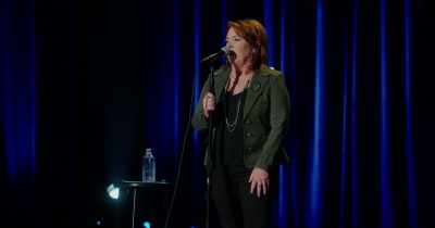 What was he saying?" - Kathleen Madigan: Hunting Bigfoot