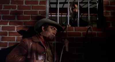 What was he tryin' to do,
bust you outta here? - Support Your Local Sheriff!