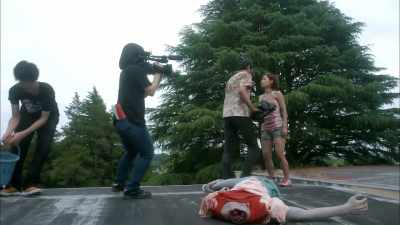 What? Hey don't kill of my actors. - One Cut of the Dead