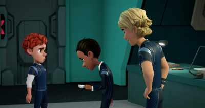-What? I can't hear anything!
-[laughing] - Spy Kids: Mission Critical