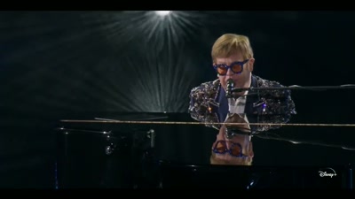 ♪ What I do when lightning strikes me ♪ - Elton John Live: Farewell from Dodger Stadium