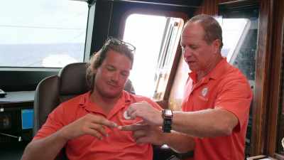 What I do normally
is I get a hot needle, - Below Deck Sailing Yacht