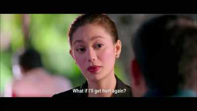 -What if I get hurt again?
-Tin, can't you understand? - Always Be My Maybe