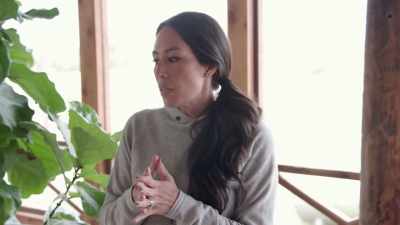What I love about
it is it's covered, - Fixer Upper: Behind the Design
