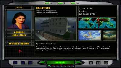 What I remember about the,
the embassy level was, um, - FPS: First Person Shooter