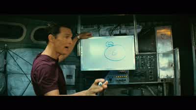...what if we take a wider orbit aroundGargantua, parallel with Miller's planet... - Interstellar