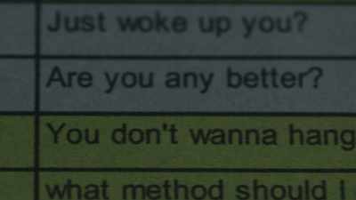 What I'm doing is looking
at myself so negatively. - The Girl from Plainville