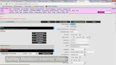 What I'm looking at is
an Ashley Madison employee - The Ashley Madison Affair