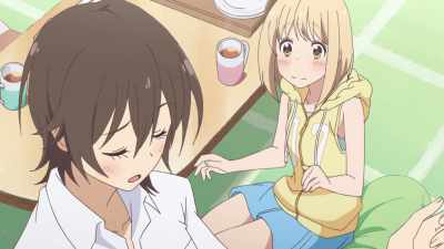 What? I'm really not...
Anyway, let's have some cake! Okay? - Kase-san and Morning Glories