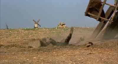 What in hell
do you think you're doing? - Man of La Mancha