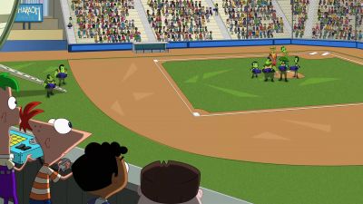 What in the How did you beat me here - Phineas and Ferb the Movie: Candace Against the Universe