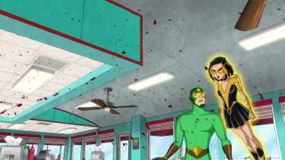 What in the ugly shit fuck-- - Kite Man: Hell Yeah!