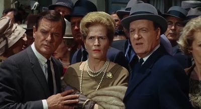 What in the world is she doing here I thought her father was dying - Strange Bedfellows