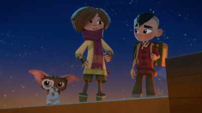 -What if instead we trick Claw
into eating fireworks, then...
-[Gizmo exclaiming] - Gremlins: Secrets of the Mogwai