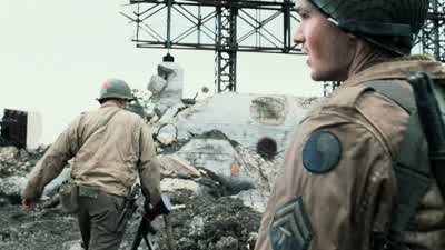 What is happening - Saving Private Ryan