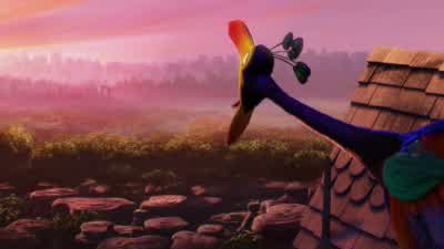 What is he doing? - Up