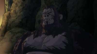 What is it about apes and humans, - Batman Ninja