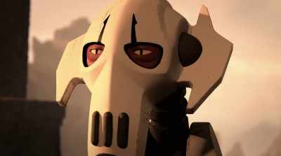 -What?
-It appears you are un-armed! (GRUNTS) - Lego Star Wars Terrifying Tales