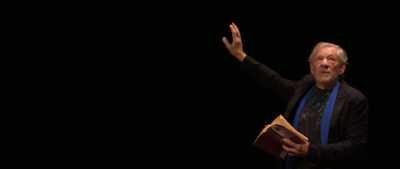 What it was could not be seen:
it was like a great shadow, - Great British Theatre