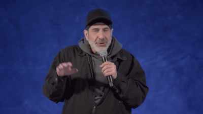 What it is is you put your weight
in on Earth, - Dave Attell: Hot Cross Buns