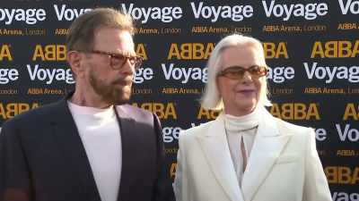 What is it like being back,
working together on a project? - ABBA: 50 Years Since Eurovision