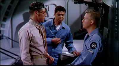 What is it, sir? I...
I'm all right, aren't I? - Conquest of Space