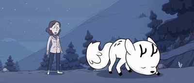 -What is it, Twig? Do you smell something? - Hilda and the Mountain King