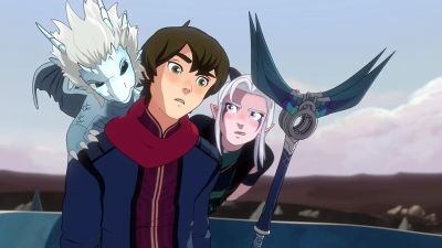 What is it? Why you staring at that thing? - The Dragon Prince