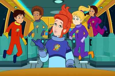-What is it?
-You'll see. Jyoti, grab my camera! - The Magic School Bus Rides Again