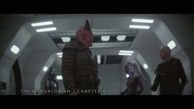 What? It's just a little mousey. - Disney Gallery / Star Wars: The Mandalorian