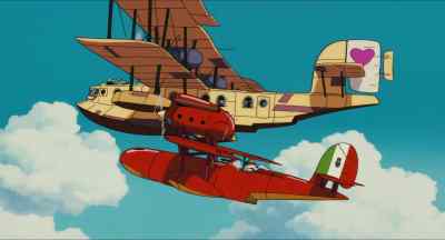 What, it's just a tour group. - Porco Rosso