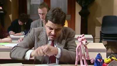 What I've always done
on the Mr Beans, as it were, - Happy Birthday Mr Bean