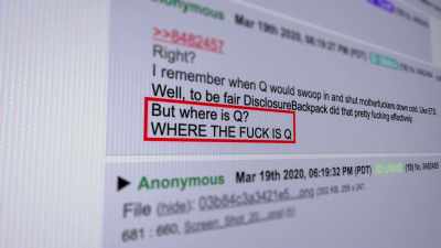 What I've heard from
my sources anyway, - Q: Into the Storm